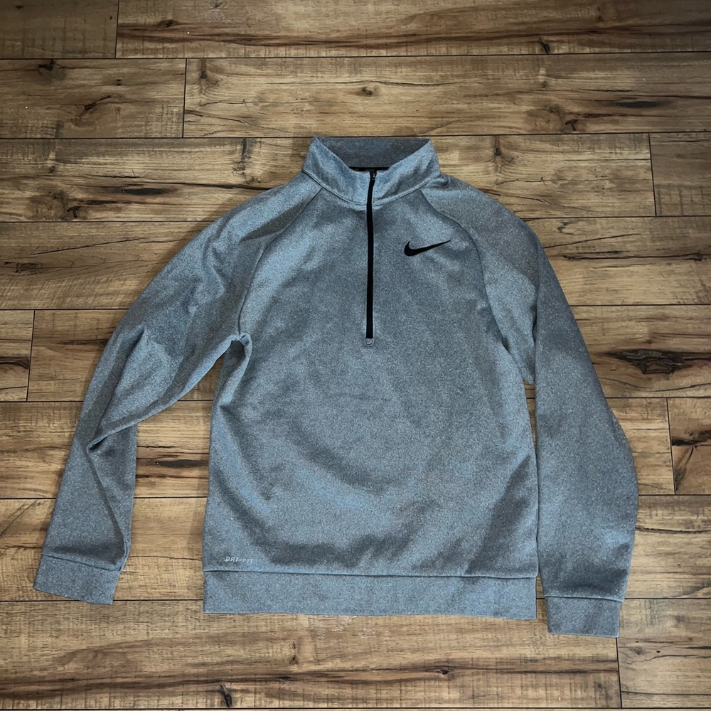 Gray Nike Pullover - image 1